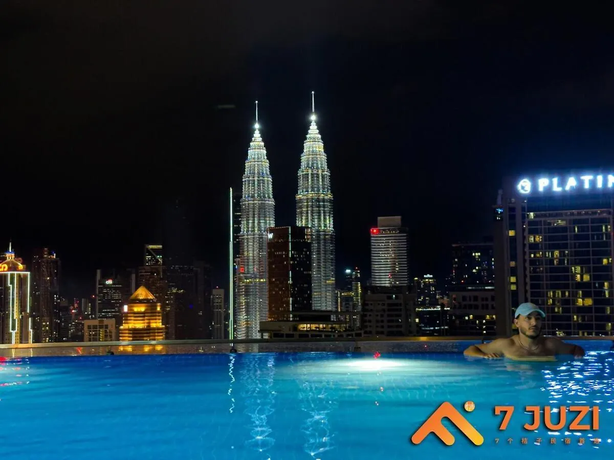 Kl &118 Tower View 1R1B Netflix 19F & Best View Infinity Pool Kuala Lumpur Lejlighed