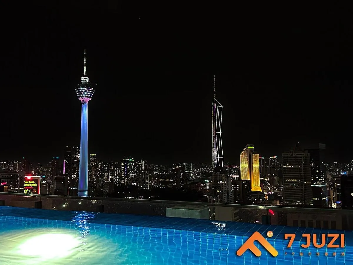 Kl &118 Tower View 1R1B Netflix 19F & Best View Infinity Pool Kuala Lumpur