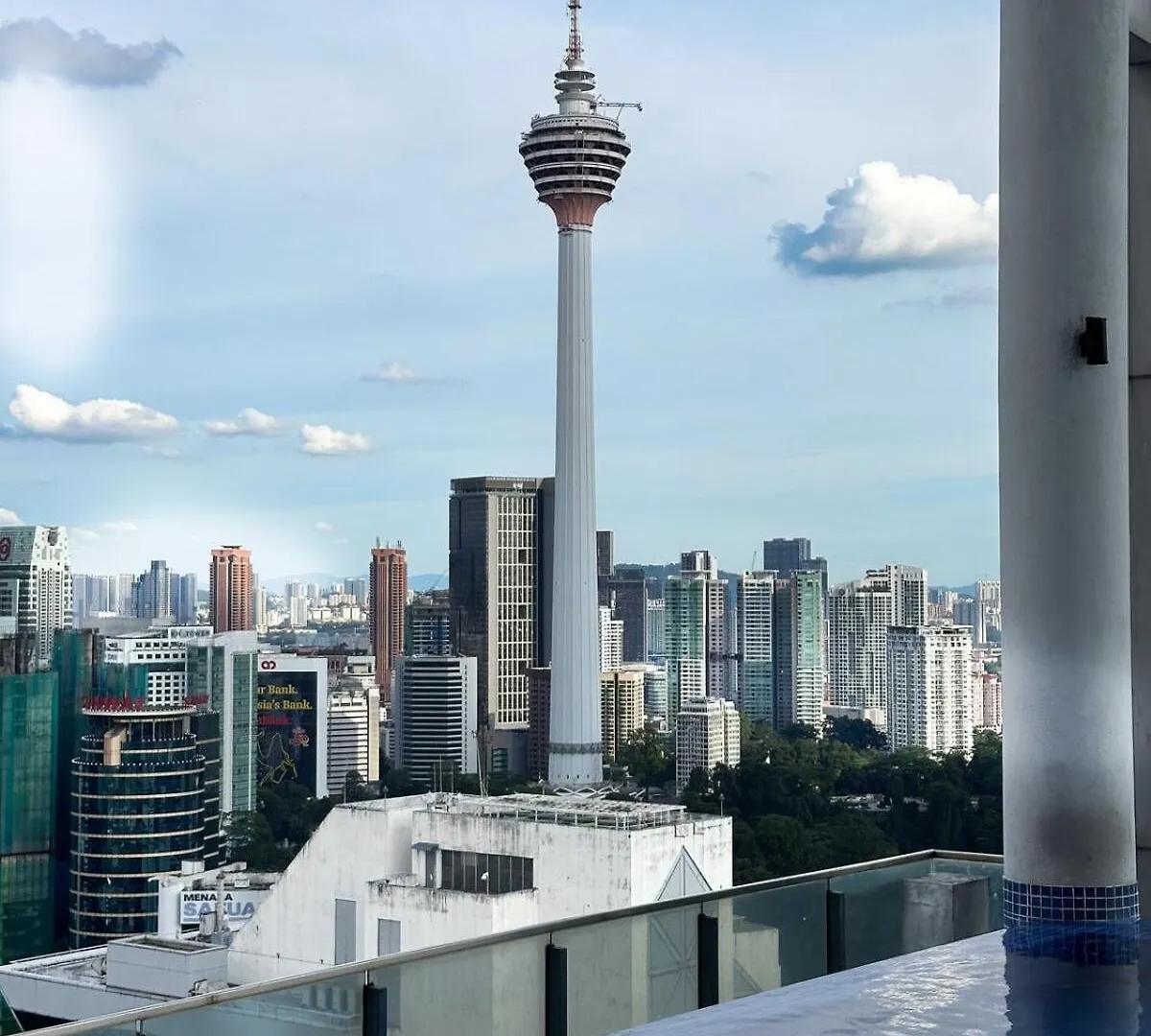 Lejlighed Kl &118 Tower View 1R1B Netflix 19F & Best View Infinity Pool Kuala Lumpur